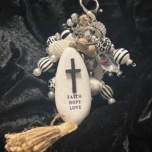 Faith Hope Love Charm